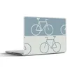 MuchoWow® Laptop Aufkleber Sticker Cover Fahrrad - Blau - Produktbild-Vorschau 1