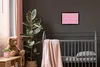 MuchoWow® MuchoWow® Gerahmtes Poster Eis - Muster - Rosa Produktbild-Vorschau 3