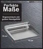 TURBO PRODUKTE Gemüseschaufel Edelstahl – seitlich Produktbild-Vorschau 2