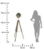 Lampada da terra Ebor 152 cm BRONZO Anteprima dell’immagine prodotto 6