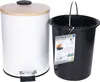Tendance Mülleimer 2,5L weiß braun 17 cm x 20,5 cm x 23 cm Produktbild-Vorschau 10