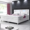 Boxspringbett Milano 180x200 Bettkasten Kunstleder Weiss Produktbild-Vorschau 2