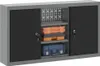 vidaXL Werkzeugschrank mit Regal Schwarz und Grau 50 x 20 x Produktbild-Vorschau 3