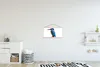 MuchoWow® Textilposter Eisvogel - Federn - Zweig - Blau Produktbild-Vorschau 2