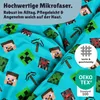 Minecraft Bettwäsche 135x200 80x80cm 2-tlg. Set Mikrofaser Produktbild-Vorschau 4