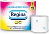 A package of Regina toilet paper rolls and one loose roll. Náhled obrázku produktu