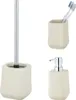 Schöner Wohnen Keramik Bad-Accessoire Set Adine Beige Produktbild-Vorschau 1