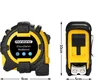 MONZANA® Maßband 10m Rollmeter magnetisch verschiebbarer Produktbild-Vorschau 5