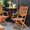 CASARIA® Balkonmöbel Set 2 Personen Holz FSC®-zertifiziert Produktbild-Vorschau 11