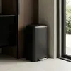 Poubelle à pédale OSNI, 20 l – noire Voir les images du produit 10