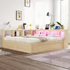 Divano letto idraulico Flieks con struttura in legno 90x200 Anteprima dell’immagine prodotto 2