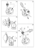 Diagrams showing how to assemble and install an outdoor wall light. Anteprima dell’immagine prodotto