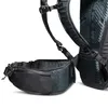 Close-up of a backpack's hip belt and shoulder strap. Náhled obrázku produktu