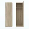A product image showing a narrow wardrobe with its door open and closed, against a white background. Náhled obrázku produktu