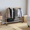 vidaXL Portemanteau avec étagères et roulettes 106x34x106,5 Voir les images du produit 1