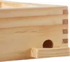 Jeu de labyrinthe en bois naturel, avec 2 boules, jeu Voir les images du produit 6