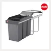 Hailo Abfallsammler 3650131 TE Swing A Terzett 3x 10 Liter Produktbild-Vorschau 2