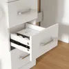 AIORBER Schminktisch mit LED Spiegel und Hocker, 9 Produktbild-Vorschau 8