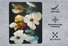 MuchoWow® Mauspad Mousepad Blumen - Pflanzen - Schwarz - Produktbild-Vorschau 2