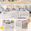 INONEFT Bodenbett 140x200 cm, Montessori Kinderbett mit Produktbild-Vorschau 4