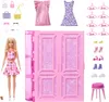 Barbie Fashion Zábavná Skříňka A Panenka Náhled obrázku produktu 1