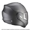Scorpion Exo-tech Evo Carbon Solid Modularhelm Schwarz L Produktbild-Vorschau 9