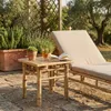 Milani Home - tavolino da giardino, bamboo naturale, Anteprima dell’immagine prodotto 1