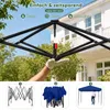 Sekey Faltpavillon 3x3 mit 4 Seitenwänden und mit 4 Produktbild-Vorschau 4