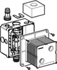 Geberit Rohbauset Urinal Universal für Steuerungen 116.xxx Produktbild-Vorschau 3