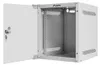 LANBERG 10"  6U 280x310 Wandgehäuse Glastür (FlatPack) grau Podgląd zdjęcia produktu 4