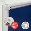 Thermo-Rollo Klemmfix, ohne Bohren, Verdunkelung Blau 60 cm Produktbild-Vorschau 3