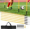 Jayseuw 6x Slalomstangen Fussball 1,5 m sprunghafte Produktbild-Vorschau 10
