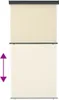 vidaXL Balkon-Seitenmarkise 125x250 cm Creme Produktbild-Vorschau 4