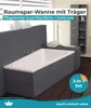 Calmwaters® Raumspar-Badewannen-Set 160x70 cm,  EU, mit Produktbild-Vorschau 3