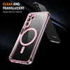 Custodia magnetica trasparente per Samsung Galaxy A15 Anteprima dell’immagine prodotto 3