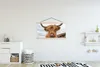 MuchoWow® Textilposter Schottisches Hochlandrind - Kuh - Produktbild-Vorschau 2