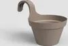 artevasi© CAPRI SINGLE Balkontopf Taupe 20 cm zum Einhängen Produktbild-Vorschau 4