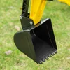 HOMCOM Trettraktor für Kinder ab 3 Jahren, Bagger für Produktbild-Vorschau 9