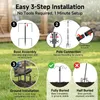 Garten Schäferhaken - Vogel Futterstation Stange - Hook-A Produktbild-Vorschau 6