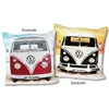 VW Volkswagen Bulli T1 Beach 40 x 40 cm vankúš k posteľnej Náhľad obrázku produktu 1