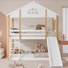 okwish Patrová postel 90x200 cm s okny a tříúrovňovou Náhled obrázku produktu 3