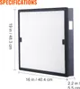 VEVOR HEPA-Luftfilter, 40 x 40 cm Luftfilter-Ersatz, Produktbild-Vorschau 7