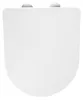 Sapho PACO WC-Sitz, SLIM, Soft Close, Easy Take, Weiß Produktbild-Vorschau 5
