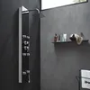 HOME DELUXE - Duschpaneel - DIVE Schwarz - Maße: 150 x 25 x Produktbild-Vorschau 2