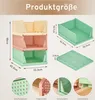 Yorbay Schubladenbox, 3er Set, Stapelbare Kleiderschrank Produktbild-Vorschau 2