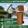 Behälter ICS GB2, 120 Liter, braun, Abfalltonne Produktbild-Vorschau 4