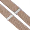 Beige Hosenträger Y-Form Herren 4 Clips Produktbild-Vorschau 4