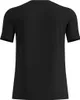 Schwarzes Odlo Natural Merino 160 Base Layer T-Shirt mit kurzen Ärmeln von hinten Produktbild-Vorschau