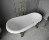Vasca da bagno autoportante RETRO 150x73 cm ORO BIANCO Anteprima dell’immagine prodotto 2