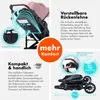 Daliya® NEOMOVE 2in1 Kinderwagen, Babywanne & Sportsitz in Produktbild-Vorschau 4